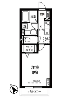メゾンマニフィーク3【3階】の間取り
