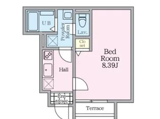 エトワールヴァリ プレリュード【1階】の間取り