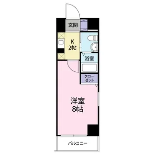 CASA Il Sole【8階】の間取り