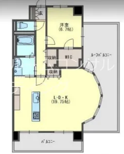 グランパレス東洋【6階】の間取り