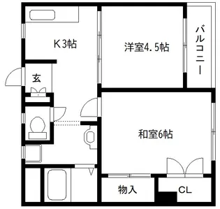 NAGAO BLDG.【2階】の間取り