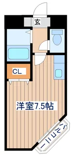 アイショウプラザ萩野町II【4階】の間取り