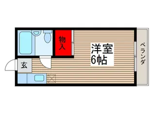 ホワイトハイツ【2階】の間取り