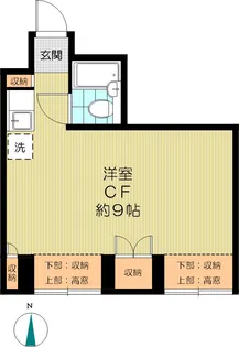 筑波マンション【3階】の間取り