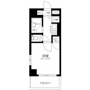 プレール西新宿【6階】の間取り
