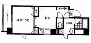 ペリグリンアパートメントII【5階】の間取り