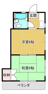 ダイカツコーポ【3階】の間取り