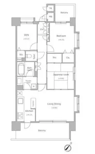 KTB【9階】の間取り