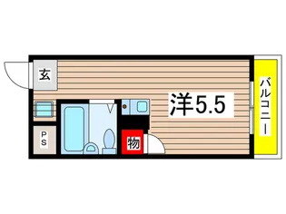 エミグラント多摩川【3階】の間取り