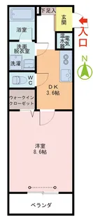 Fiore【3階】の間取り