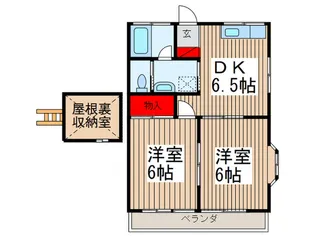 グリーンフィールドI【2階】の間取り