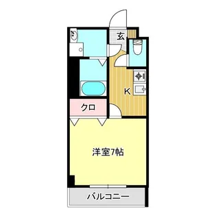エヴァーグリーン【2階】の間取り