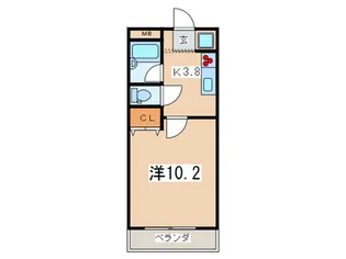 ベルメゾン湘南【2階】の間取り