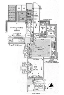 イニシア横浜桜木町【4階】の間取り