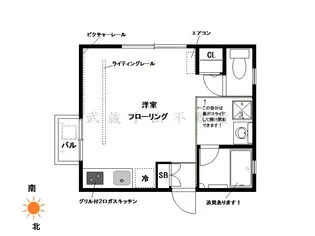 シモーヌ【3階】の間取り