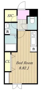 オーキッド【2階】の間取り