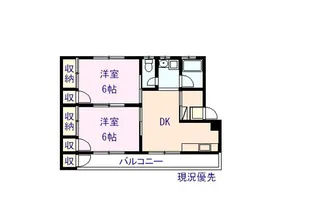 エクセルシオール【3階】の間取り