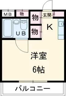 サンメイツ【1階】の間取り