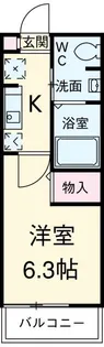エルスタンザ東綾瀬【3階】の間取り