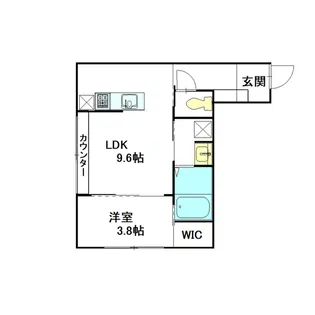 Fenway【1階】の間取り