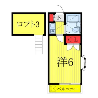 RハイツK2【2階】の間取り