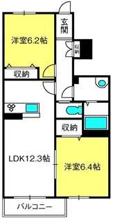 グラハムトーマス【1階】の間取り