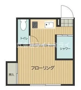 上原荘【2階】の間取り