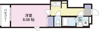 グランディール錦糸町【1階】の間取り
