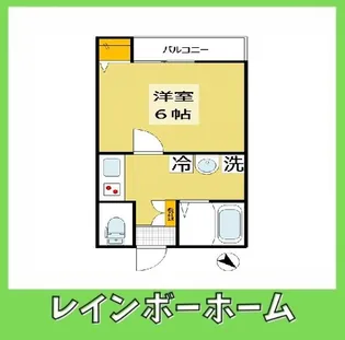 シャルムコート【2階】の間取り