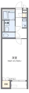 ミランダ三本木【2階】の間取り