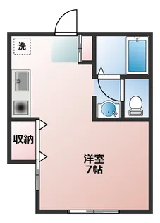 マーベルサイド一番館【1階】の間取り