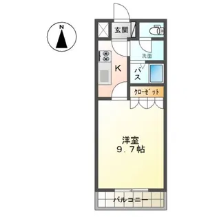 サニーインプレスII【2階】の間取り