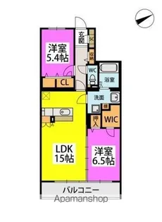ステラガーデン【2階】の間取り