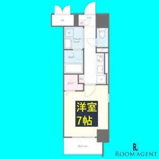 グランツェ名駅太閤通【8階】の間取り