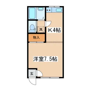 クインヒルズANNEX【2階】の間取り