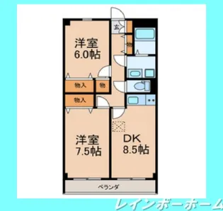 ケー・ダクトビルディング【1階】の間取り