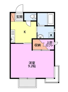 プラネット【2階】の間取り