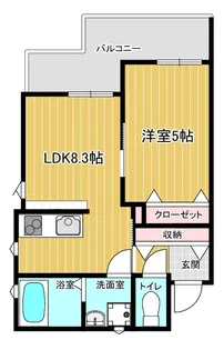 タンドゥルマン【2階】の間取り