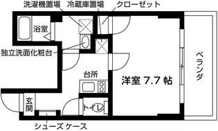 【新築】トレジャーマンションIII【7階】の間取り