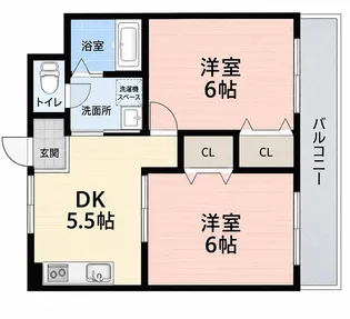 ハイブリット交北II【3階】の間取り