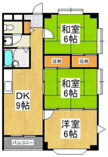 ニューブライトマンション【2階】の間取り
