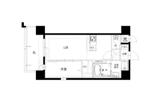 THE SKY【7階】の間取り