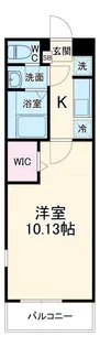 ルールドクロワール【1階】の間取り