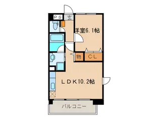 名藤ビル【4階】の間取り