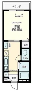 レジデンス松本【3階】の間取り