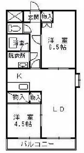 アーバンヒル緑町【2階】の間取り