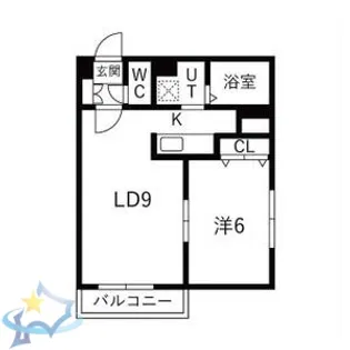 リアン213【2階】の間取り