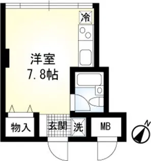 アクシス藤が丘【4階】の間取り
