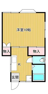 松南ハイム【2階】の間取り