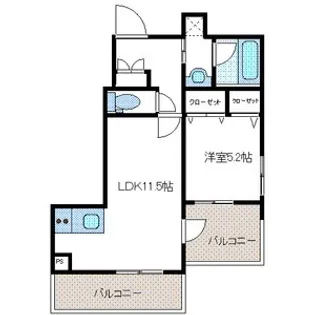 Glory Hiyoshi【2階】の間取り